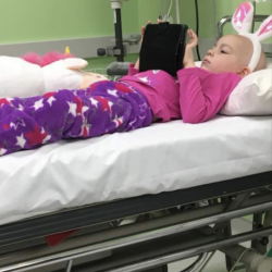 Lia Cancer Treatment Day